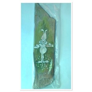 3/15.00 Vintage Joan Mitchell Nifty Drifty Wall Plaque